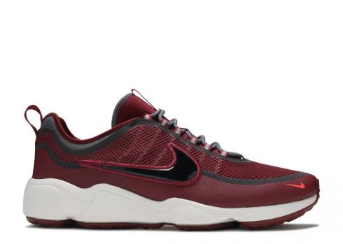 Nike Zoom Spiridon Ultra Team Rojo Gris Oscuro Brillante Negro Crimson 876267-600