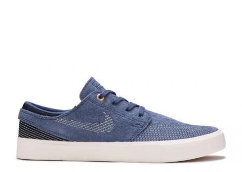 Nike Zoom Stefan Janoski Rm Premium Sb Sashiko Pack 海軍藍 Mystic Sail CZ4731-400