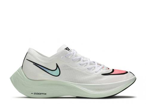 Nike Zoomx Vaporfly Next% Hyper Jade Flash Black Crimson White AO4568-102 ,cipő, tornacipő