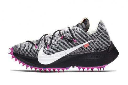Off-White x Nike Womens Vapor Street Black Laser Fuchsia CD8178-001