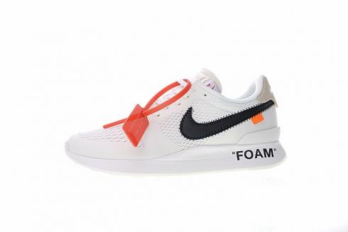 Off White x Nike Internationalist LT17 Summit 白黑橙 AA2087-100