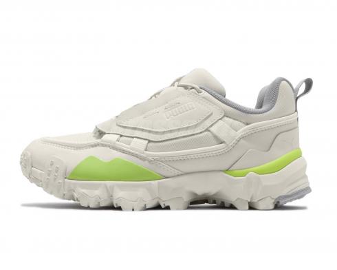 Puma Trailfox Overland MTS Whisper White Yellow Alert Mens Shoes 370772-06