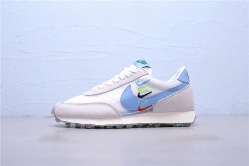 Womens Nike Drybreak White Grey Jade Blue Shoes CZ0614-436