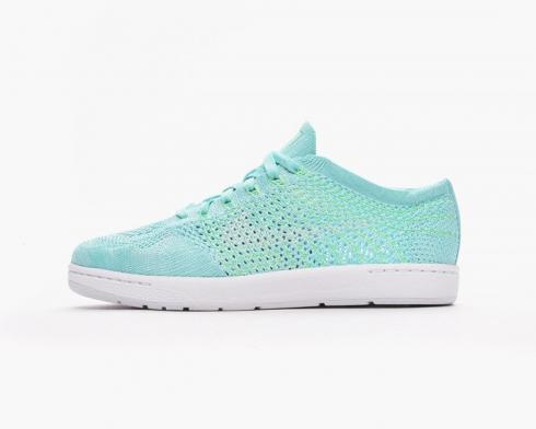 Womens Nike Tennis Classic Ultra Flyknit Hyper Turquoise White 833860-300