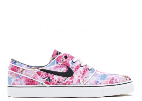 Zoom Stefan Janoski Canvas Prm Cherry Blossom Br Pink Light Black Gum Dynmc White 705190-602