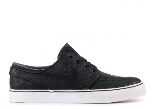 Zoom Stefan Janoski Elite นูน สีขาว สีดำ 725074-003