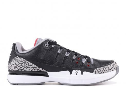 Zoom Vapor Aj3 สีขาว สีดำ สีเทา Cement 709998-010