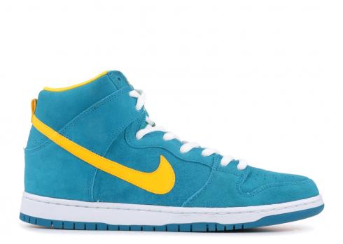 Dunk High Pro SB Tropical Gold White Univeristy Teal 305050-371