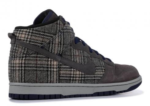 nike dunk high tweed