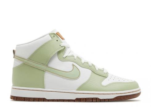Nike Dunk High Se Inspected By Swoosh Gold Summit Honeydew White Elemental DQ7680-300