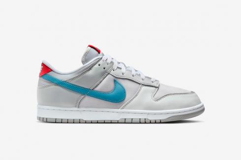 Nike Dunk Low QS HF0391-001 Aegean Silver Storm Metallic