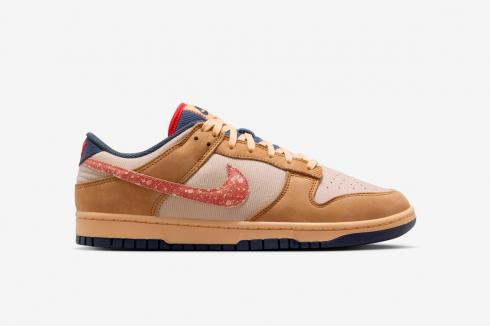Nike Dunk Low Retro Se HQ3640-790 Burnt Sanddrift Wheat Sunrise
