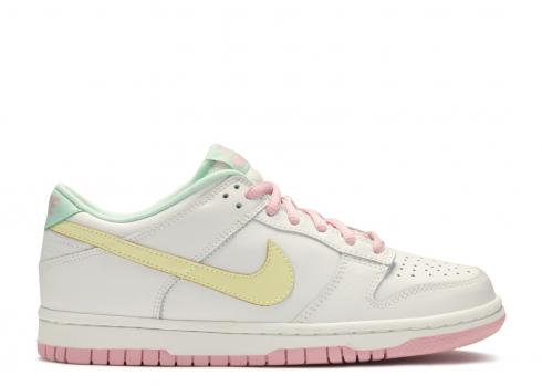 Nike Dunk Low Bianche Halo Real Pink Medium Mint 309601-171
