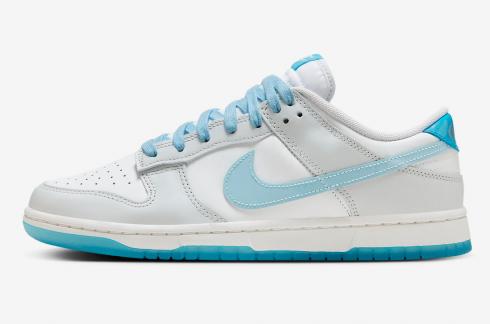 Nike SB Dunk Low 520 Pack Ocean Bliss Summit 白色 FN3433-141