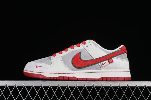 Nike SB Dunk Low CNY Off White Red Green Light Grey CR8033-506