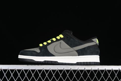 Nike SB Dunk Low Dark Grey สีดำ Yellow 504750-078