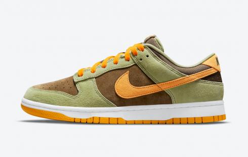 Nike SB Dunk Low Dusty Olive Pro Gold DH5360-300 .