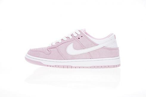 Sepatu Lari Wanita Nike SB Dunk Low GS Prism-Pink 309601-604