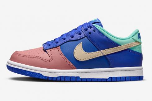 Nike SB Dunk Low GS Salmon Toe Game Royal Sail DZ2873-400