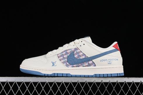 Nike SB Dunk Low LV Off White Blue Red XX2025-323