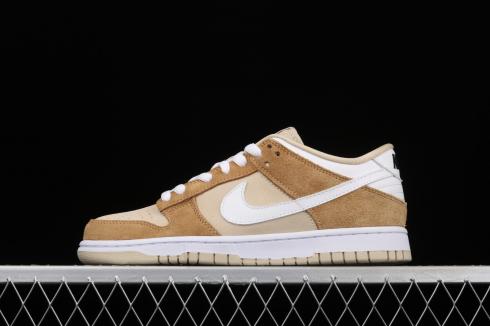 *<s>Buy </s>Nike SB Dunk Low PRM White Medium Curry Brown DH7913-002<s>,shoes,sneakers.</s>