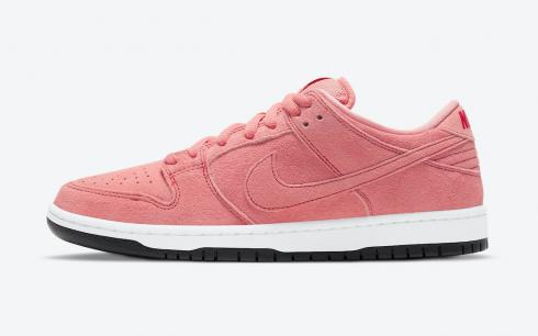 Nike SB Dunk Low Pink Pig Atomic Pink University Red White CV1655-600