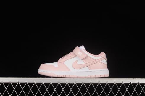 scarpe da bambino Nike SB Dunk Low Pro rosa velluto bianco CW1590-331