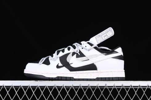 Nike SB Dunk Low White Black Grey Multi Color FD4623-139
