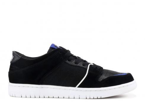 Nike Sb Zoom Dunk Low Pro Qs Soulland Royal Game Nero Bianco 918288-041