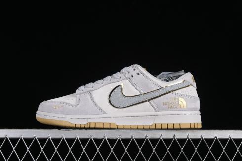 The North Face x CDG x Nike SB Dunk Low Gris Or DQ1098-337