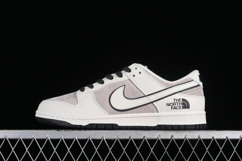 The North Face x Nike SB Dunk Low Off White Grijs Zwart FC2025-303