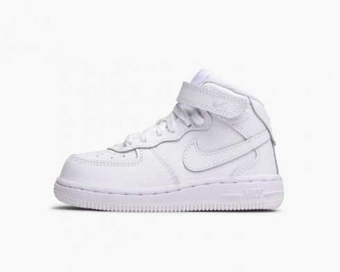 otroške čevlje Infacts Nike Air Force 1 Mid White TD White 314197-113