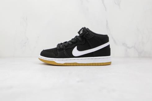 Nike SB Dunk 中黑白色淺棕色 Gum Kins 鞋 CD6754-001