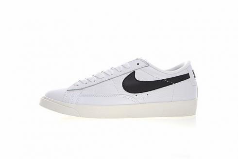 Nike Blazer Low Premium Casual Chaussures Blanc Noir Voile 454471-104