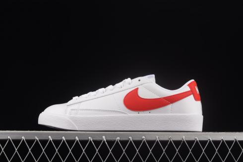 Nike SB Blazer Low Summit White Solar Red Туфли AA3691-109