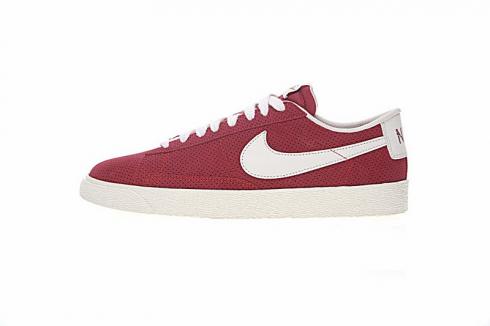 Nike SB Blazer Low Blanco Rojo Zapatos casuales para hombre 371760-602