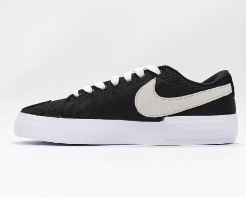 Nike SB זום בלייזר נמוך לבן שחור אפור נעליים CI3833-001