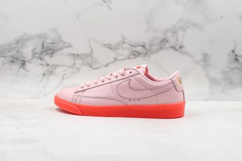 Dame Nike SB Blazer Lav Premium Rød Pink Metallic Guld AV9371-612