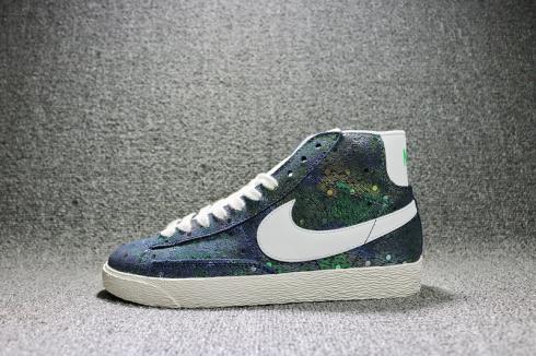 Newest Womens Nike Blazer Mid Sde Colourful Spot Womens Shoes 822430-051