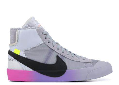 Nike Blazer Mid Off White Wolf Gri Serena Queen AA3832-002,ayakkabı,spor ayakkabı