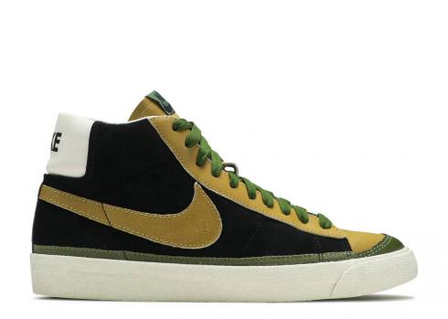 Nike Blazer Suede Futura Green Jedi Black Curry 624018-031, 신발, 운동화를