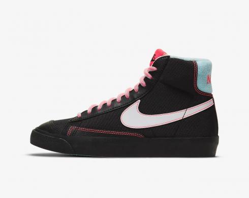 Nike SB Blazer Mid 77 GS Negro Atomic Pink Flash Crimson DD7710-001