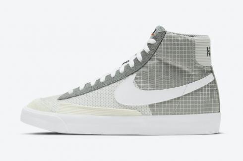 Nike SB Blazer Mid 77 貼片煙灰色白色顆粒灰色 DD1162-001