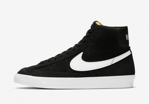 buty do biegania Nike SB Blazer Mid 77 Suede czarno-białe CI1172-005
