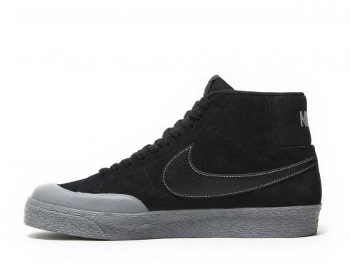 Nike SB Blazer Zoom Mid XT 黑色金屬錫灰色 876872-006