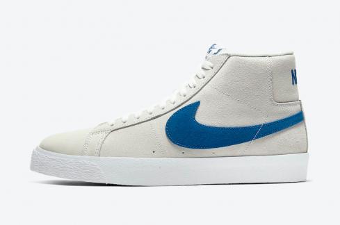 Παπούτσια Nike SB Zoom Blazer Mid Laser Blue White Cerulean Shoes 864349-104