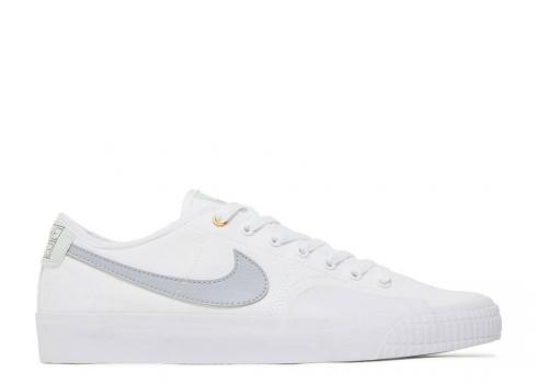 Nike Daan Van Der Linden X Blazer Court Sb White Wolf Grey Barely Green CZ5605-100,신발,운동화를
