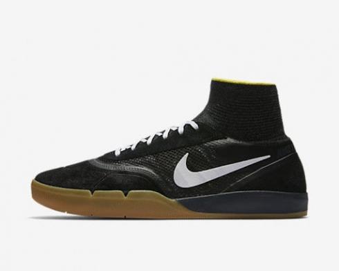 Nike Hyperfeel Eric Koston 3 SB สีดำสีขาวสีเหลือง Strike Gum สีน้ำตาลอ่อน 819673-017