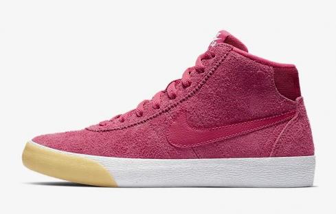 Nike SB Bruin High Rush Pink Gum สีเหลืองสีขาว 923112-601