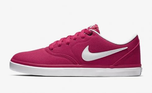 Nike SB Check Solarsoft Canvas Rush Pink Atmosphere Grijs Wit 921463-601